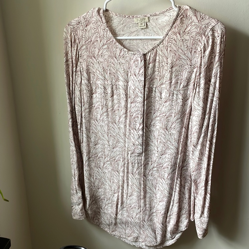 J Crew tunic, XS. Barely worn.